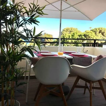 Διαμέρισμα Modern With Great Sea View, Near The Beach, With Ac And Pools Αλμπουφέιρα